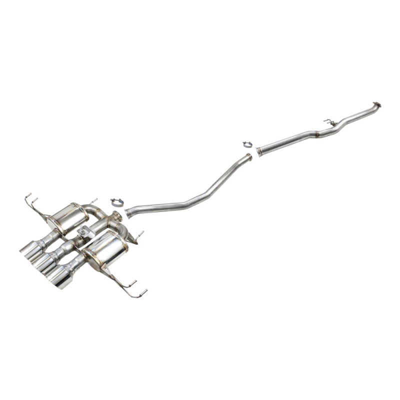 Catback slang 70mm diameter 114mm Racing Honda Civic FL5 Type-R 2,0i V-Tech na 2022 - IC-CATBACKHOCI14114R - CATBACK.HOCI.14.114R - 3666618518671