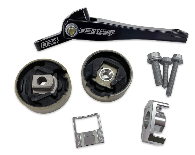 Suport sferic pentru dogbone de la 034motorsport din oțel prelucrat / Pachet de performanță cu șaibe pentru dogbone pentru Audi  - 034-509-1041 - 034-509-1041 - 3666618286396