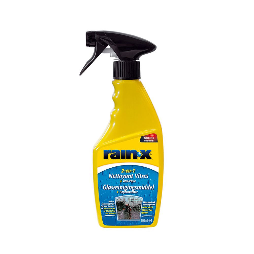 Flacone RAIN X 2 in 1 - 500ML - QU-RAINX-2EN1 - RX26043 - 5026349024892