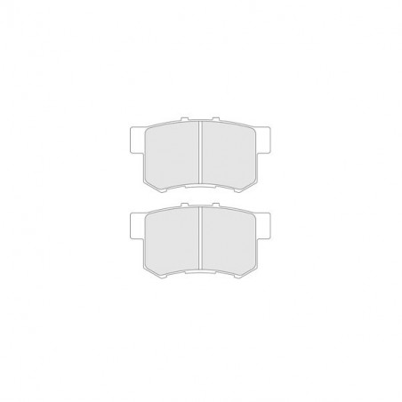 Brake pads CL Brakes RC6 rear HONDA Integra 1.8 Type-R 16V DC2 (190CV) from 96 to 02
