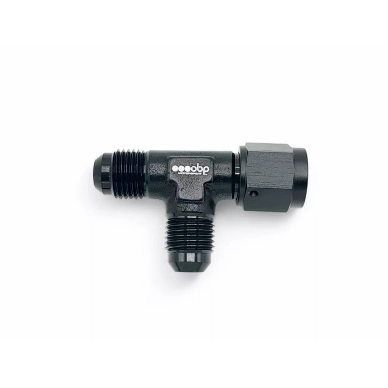 T-adapter JIC 2 bolle male 1 holle female OBP zwart - OBP-TSOR.D6 - OBP-TSOR-6