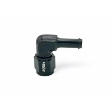 Dash6 adattatore da 90° femmina concava girevole a 8 mm maschio push-fit OBP, nero