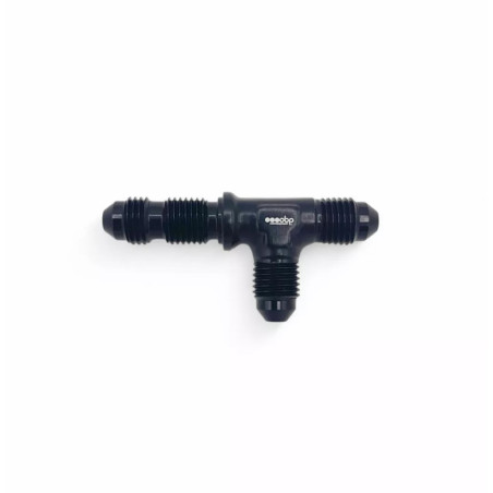 Adaptateur 3 voies passe cloison mâle droit Dash8 - 3/4x16JIC OBP convexe alu