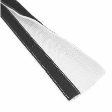OBP black siliconised glass fibre insulating sleeve - Length 1 m