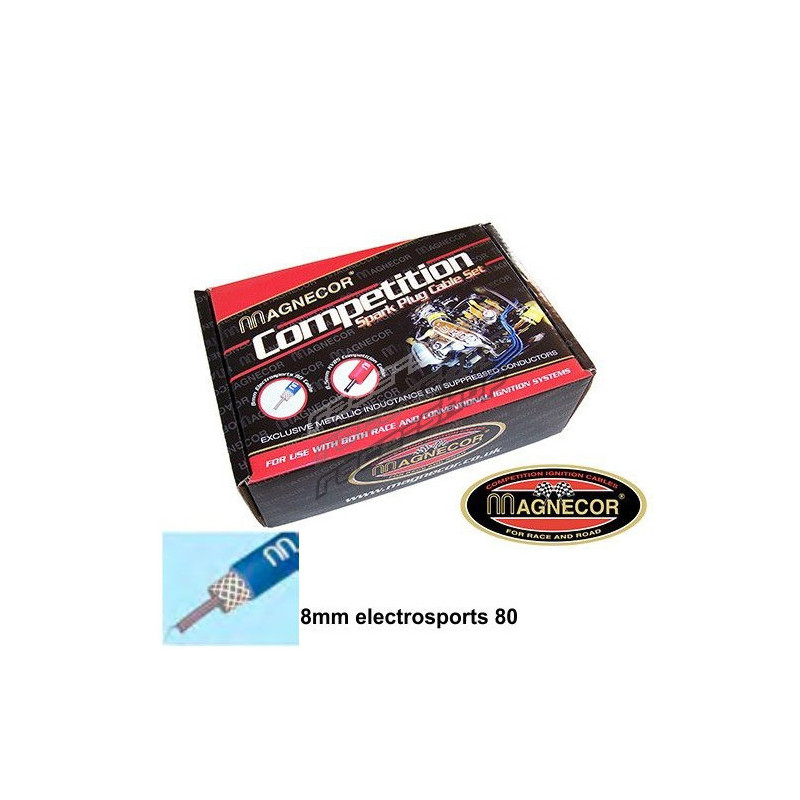 Bougiekabelset Magnecor 8 mm voor Ford /Volkswagen - VR6 2.8i /2.9i ( AAA / ABV) - MAG-6052 - 6052 - 3666618287607