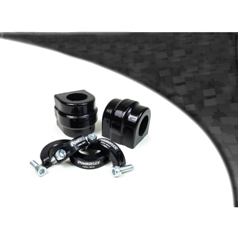 Silent bloc Powerflex Zwart achterste stabilisatorstang 26mm BMW G87 M2 na 2023 (2 stuks) - PF-R5-2313-26-2N - PFR5-2313-26BLK - 5055676565600