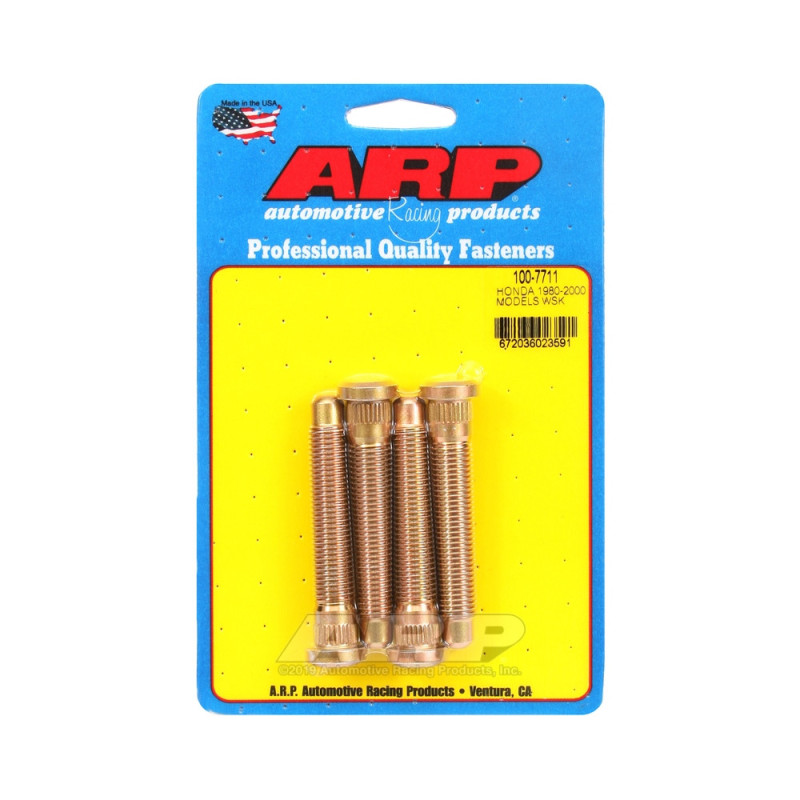 Wielbouten ARP HONDA Model + lang (-1996) - (Set van 4) - ARP-100-7711 - 100-7711 - 3666618167466