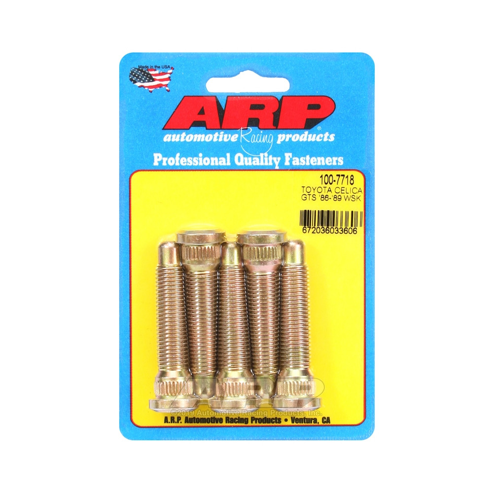 Wheel studs ARP TOYOTA Celica GTS (1986-89) - (Front) - ARP-100-7718 - 100-7718 - 3666618167527
