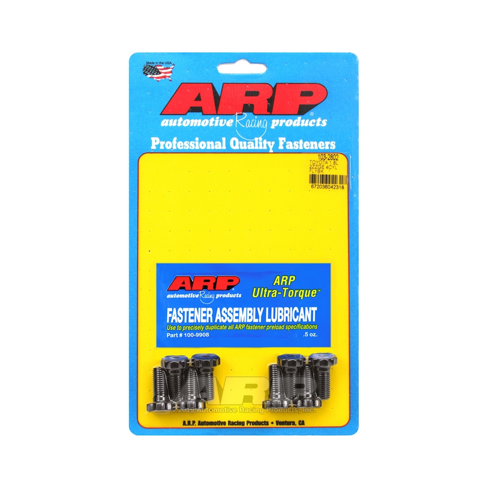 Bulloni ARP volano NISSAN 2.5L, 2.6L - 6 Cilindri in linea RB25/RB26 - ARP-102-2801 - 102-2801 - 3661768413487