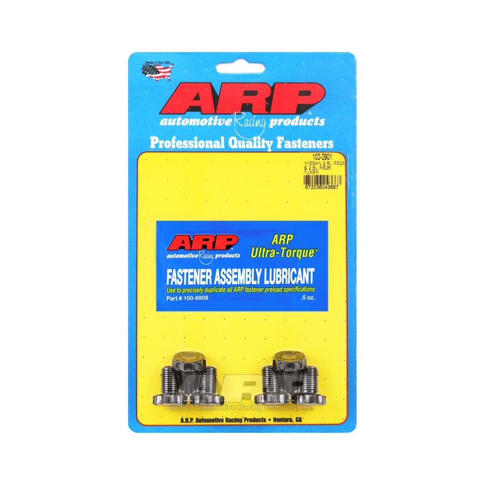 Bulloni ARP NISSAN piastra flexplate 2.5L, 2.6L - 6 Cyl in linea RB25/RB26 - ARP-102-2901 - 102-2901 - 3661768413494