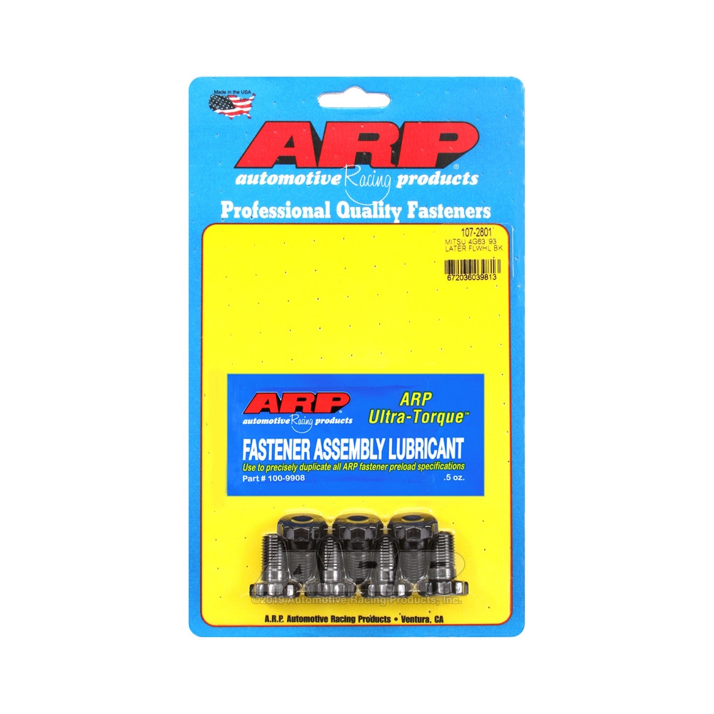 Bolt ARP flywheel MITSUBISHI 2.0L DOHC (1993-07) 4G63 - ARP-107-2801 - 107-2801 - 3666618167886