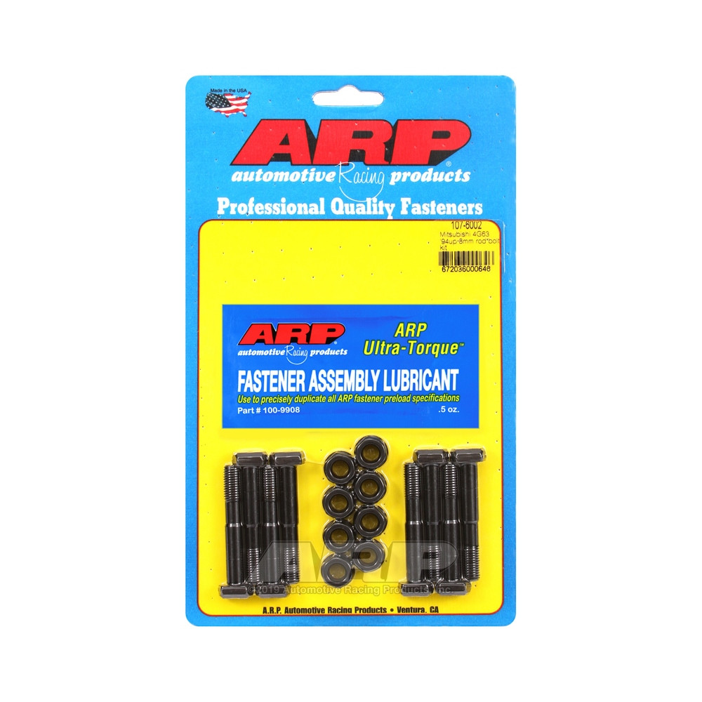 Set de șuruburi pentru biele Mitsubishi 4G63 2.0L DOHC 1994-2007 M8 - GT2i - ARP-107-6002 - 107-6002 - 3661768287224