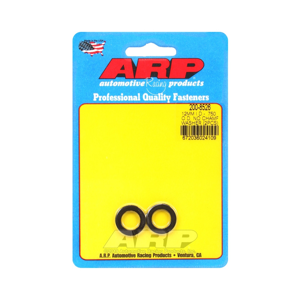 Pack (2) ARP washers M12 - No chamfer - ARP-200-8526 - 200-8526 - 3666618221281
