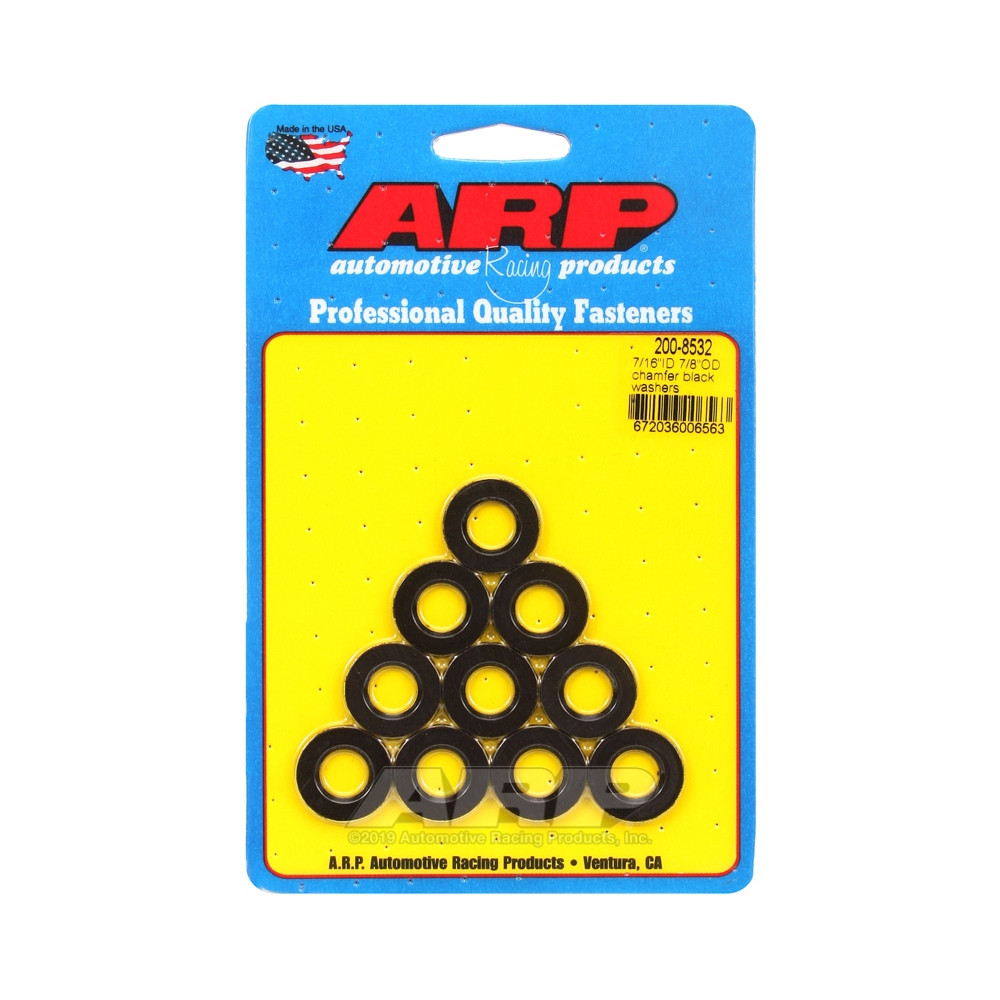 Set (10) sluitringen ARP 7/16 - Met afschuining - ARP-200-8532 - 200-8532 - 3666618221335