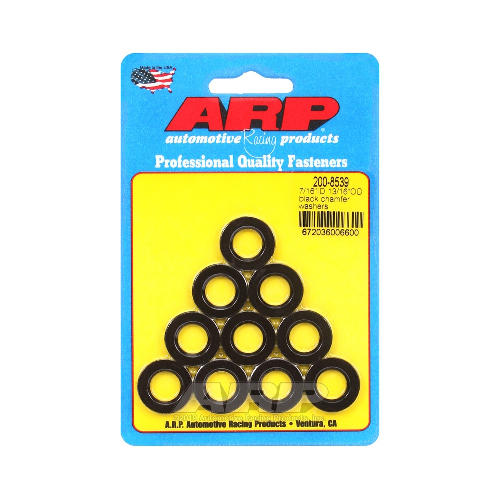 Pack (10) ARP washers 7/16 - With chamfer - ARP-200-8539 - 200-8539 - 3666618221380