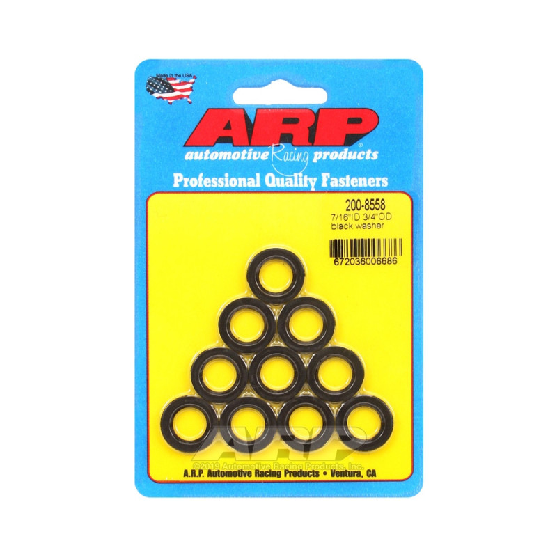 Confezione (10) rondelle ARP 7/16 - Con smusso - ARP-200-8558 - 200-8558 - 3666618221496
