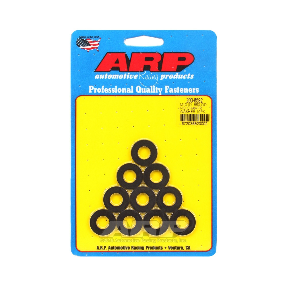 Confezione (10) rondelle ARP M10 - Senza smusso - ARP-200-8592 - 200-8592 - 3666618149295