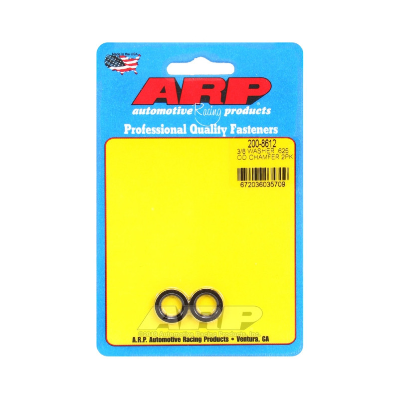 Pack (2) ARP washers 5/16 - With chamfer - ARP-200-8612 - 200-8612 - 3666618221816