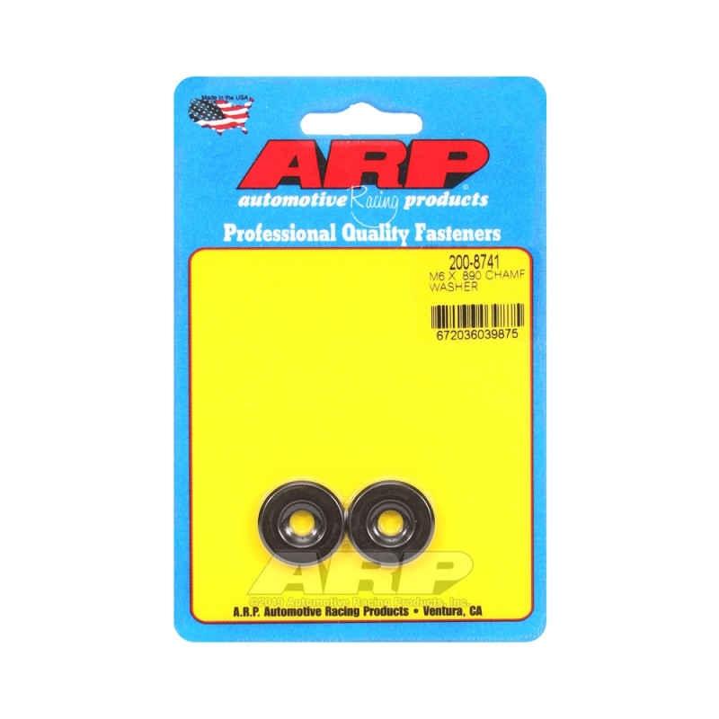 Pack (2) ARP washers M6 - Without chamfer - ARP-200-8741 - 200-8741 - 3666618222776