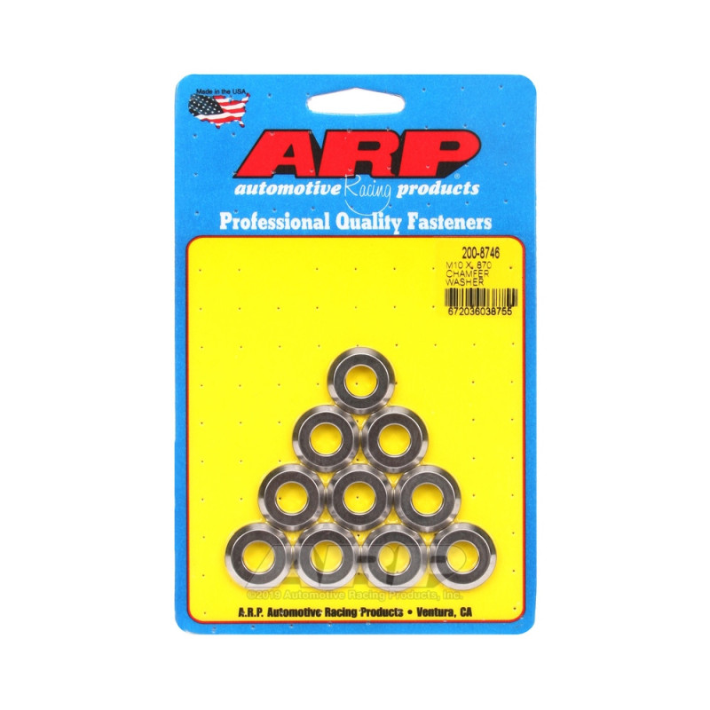Confezione (10) Rondelle ARP M10 - Smussate - ARP-200-8746 - 200-8746 - 3666618222806