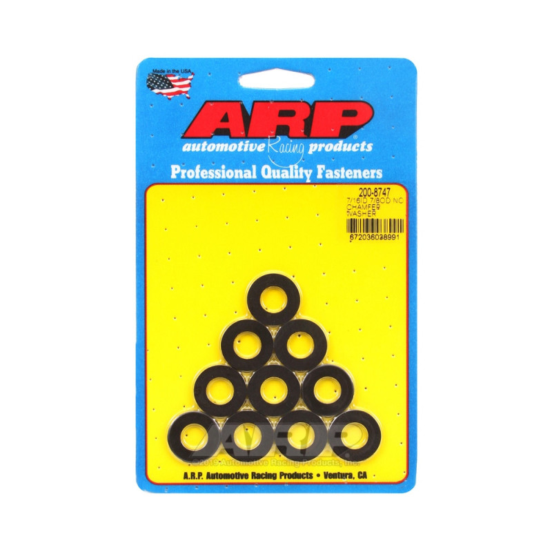 Confezione (10) rondelle ARP 7/16 - Senza smusso - ARP-200-8747 - 200-8747 - 3666618222813