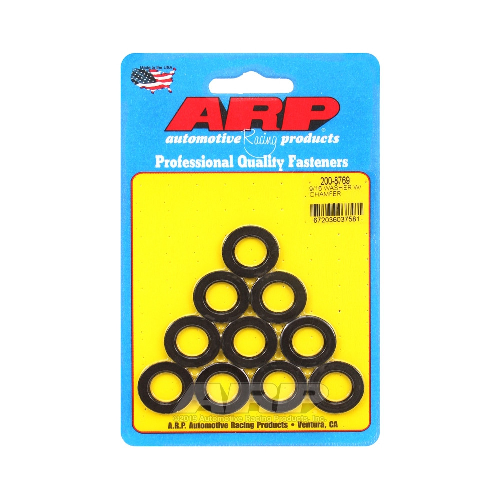 Pack (10) ARP washers 9/16 - With chamfer - ARP-200-8769 - 200-8769 - 3666618223018