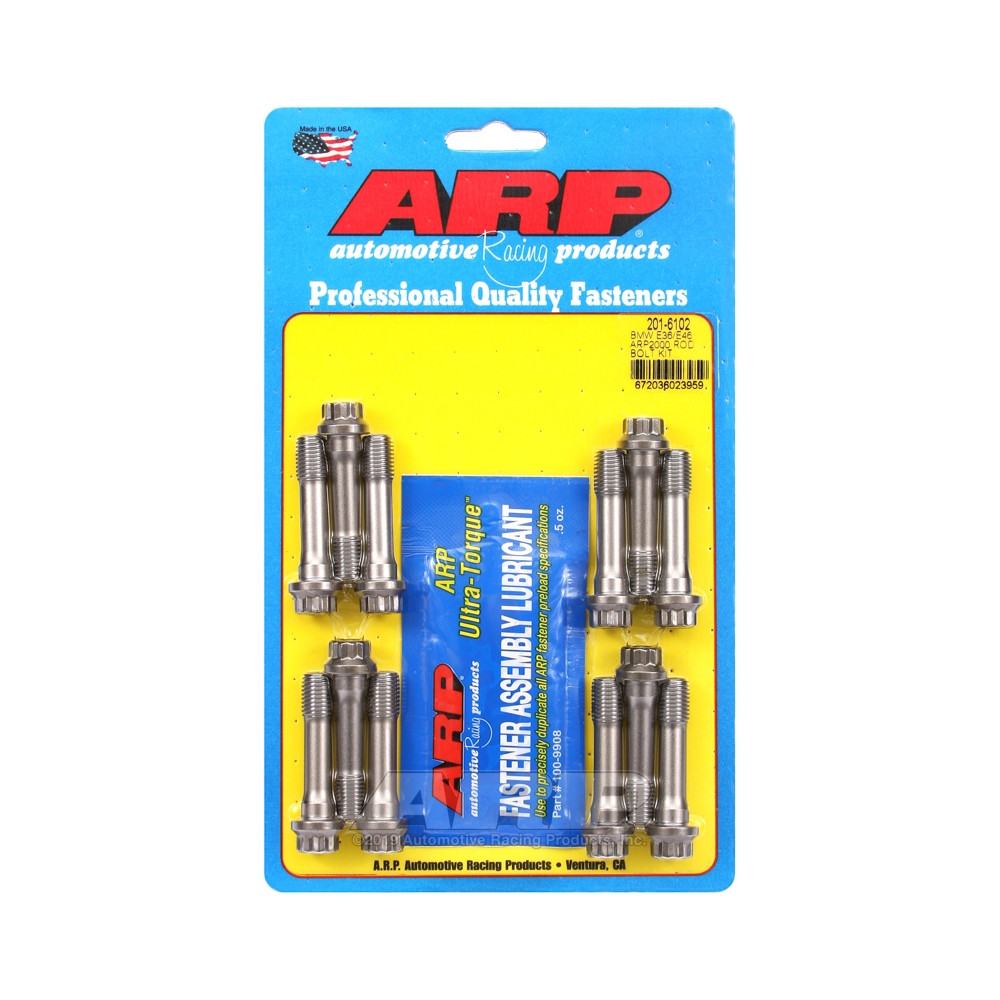 ARP BMW E36-E46 ARP 2000 connecting rod bolt kit - ARP-201-6102 - 201-6102 - 3661768116029