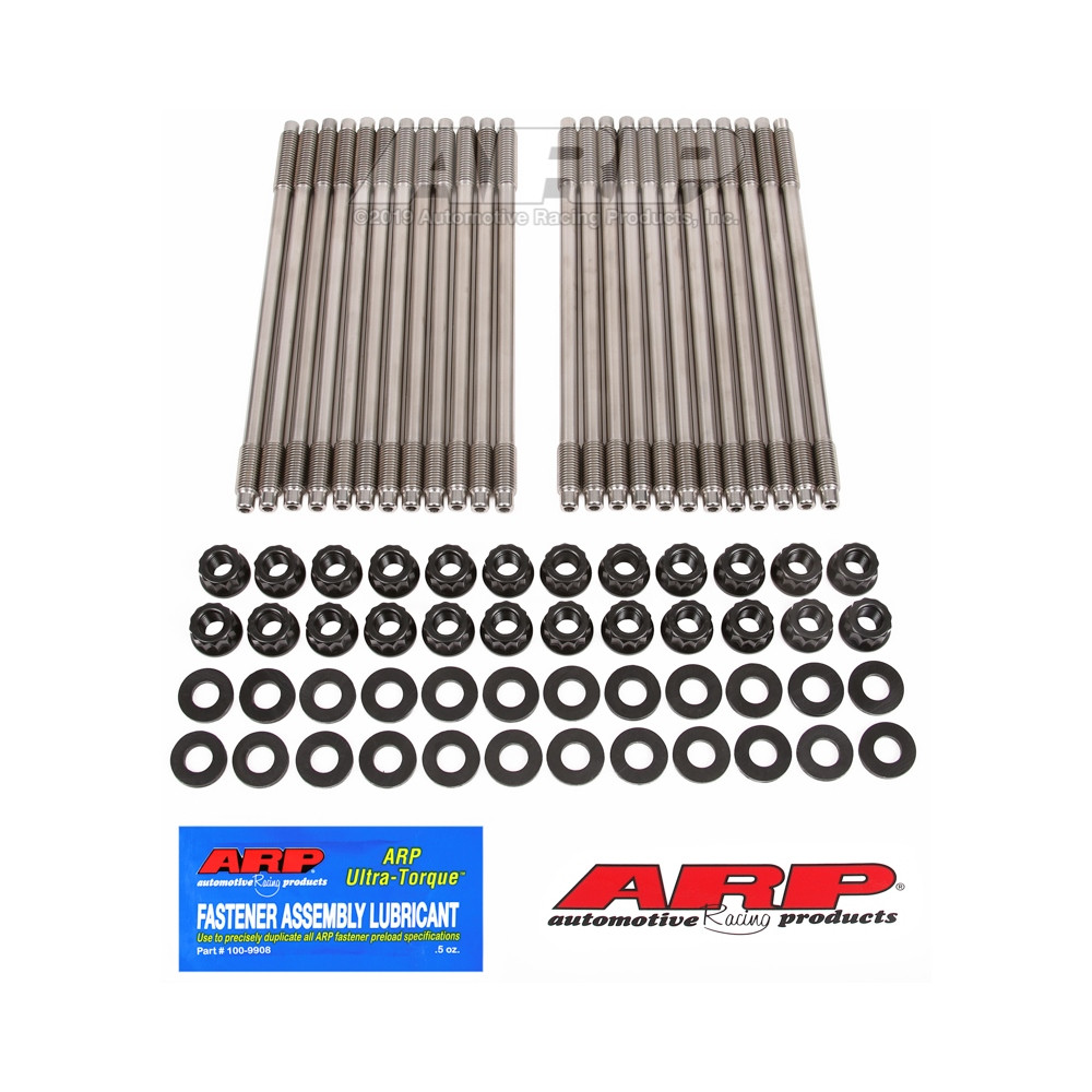Machined ARP cylinder head studs PORSCHE 3.6L Turbo - 996 Turbo  - ARP-204-4210 - 204-4210 - 3666618169408