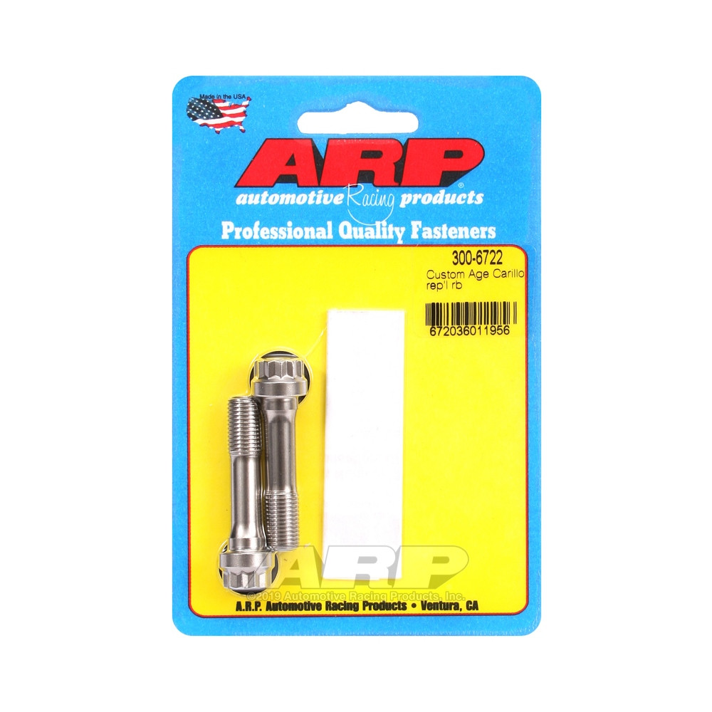 Pack of 2 ARP connecting rod bolts 3/8 x2 - ARP-300-6722 - 300-6722 - 3666618170565