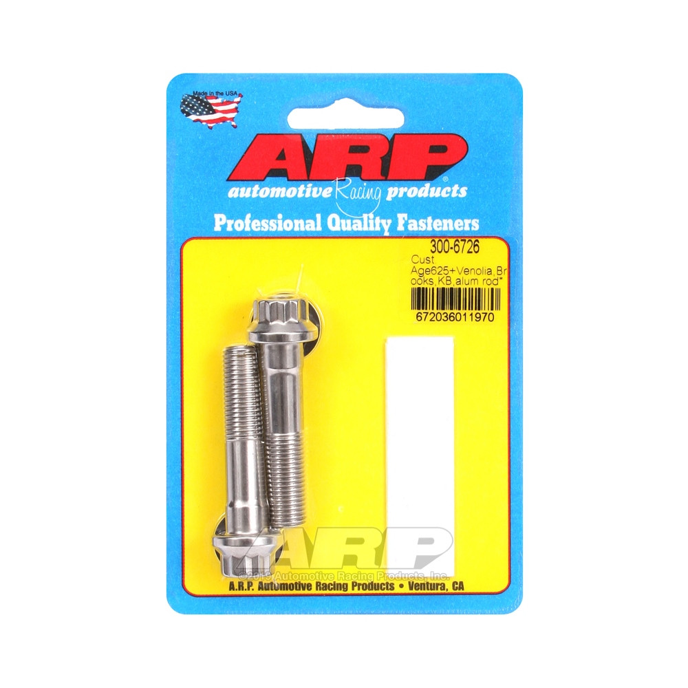 Pack of 2 ARP connecting rod bolts 7/16 x2 - ARP-300-6726 - 300-6726 - 3666618170596
