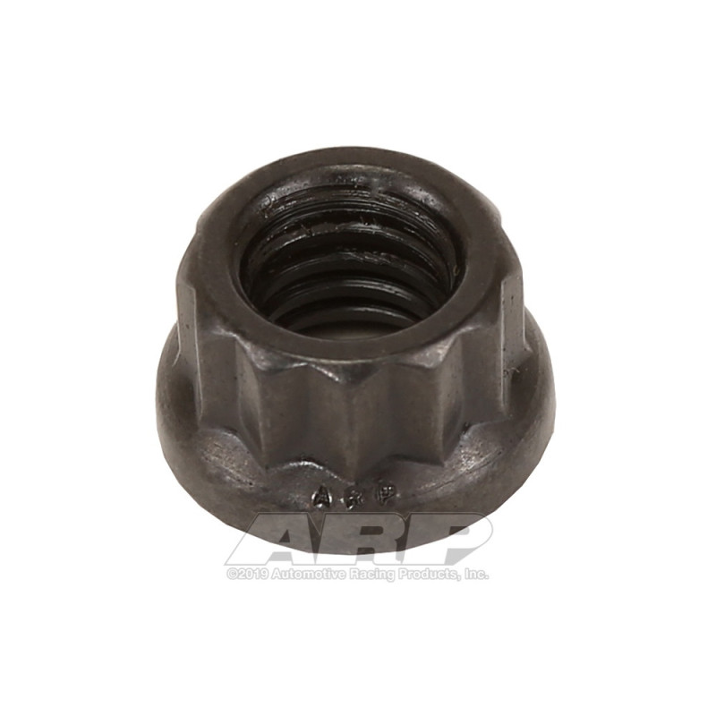 ARP single nut M6 x 1.00 - Black Oxyde 12 pts - ARP-300-8370 - 300-8370 - 3666618223834