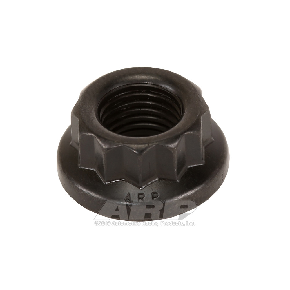ARP Nuts Pack (2) M9 x 1.00 - Black Oxyde 12 pts - ARP-301-8328 - 301-8328 - 3666618224312