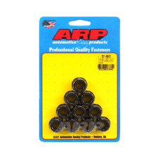 Pack écrous ARP (10) 1/2-20 - Black Oxyde 12 pts