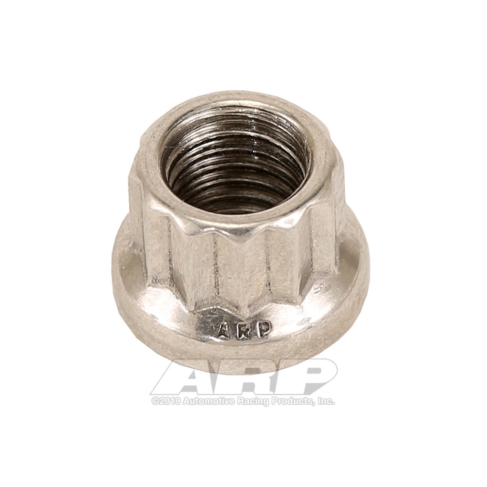 Standard nut ARP 1/4-28 - Stainless steel 12 pts - ARP-400-8300 - 400-8300 - 3666618224695