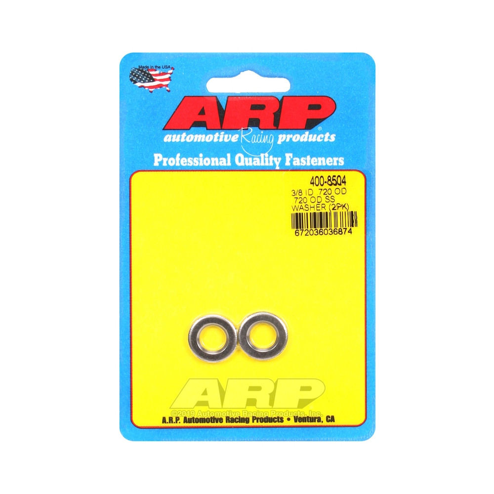 Set (2) ringen ARP 3/8 - Geen afschuining - ARP-400-8504 - 400-8504 - 3666618225449