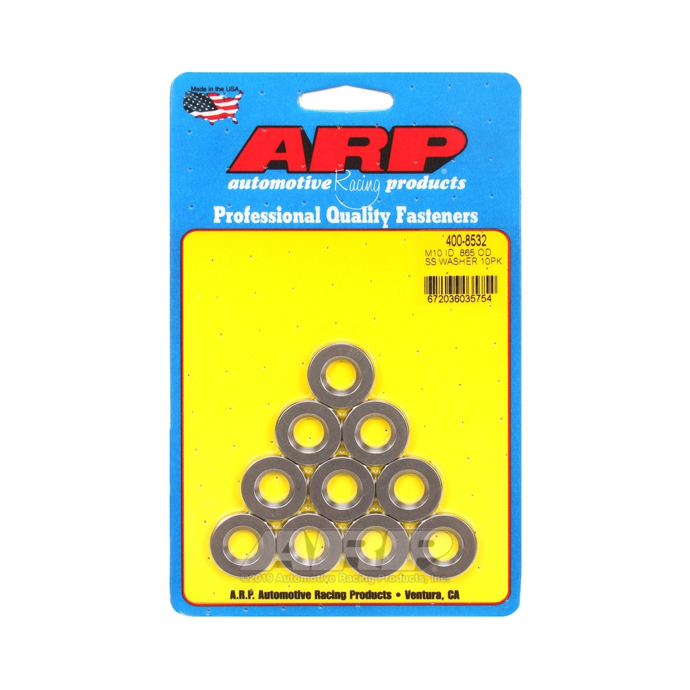 Pack (10) rondelles ARP M10 - Avec Chanfrein - ARP-400-8532 - 400-8532 - 3666618225630