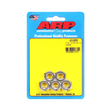 ARP nut pack (5) 7/16-14 - Stainless steel Hex - ARP-400-8656 - 400-8656 - 3666618225807