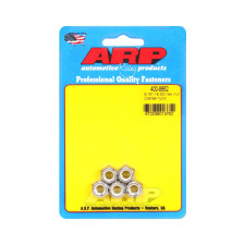 Pack écrous ARP (5) 5/16-18 - Inox Nyloc Hex