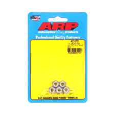 Pack écrous ARP (5) 1/4-28 - Inox Nyloc Hex