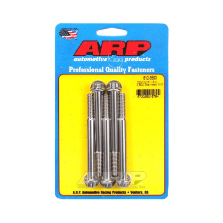 Universele bevestigingsmiddelen ARP 5/16-18 - Roestvrij staal 12 St x5