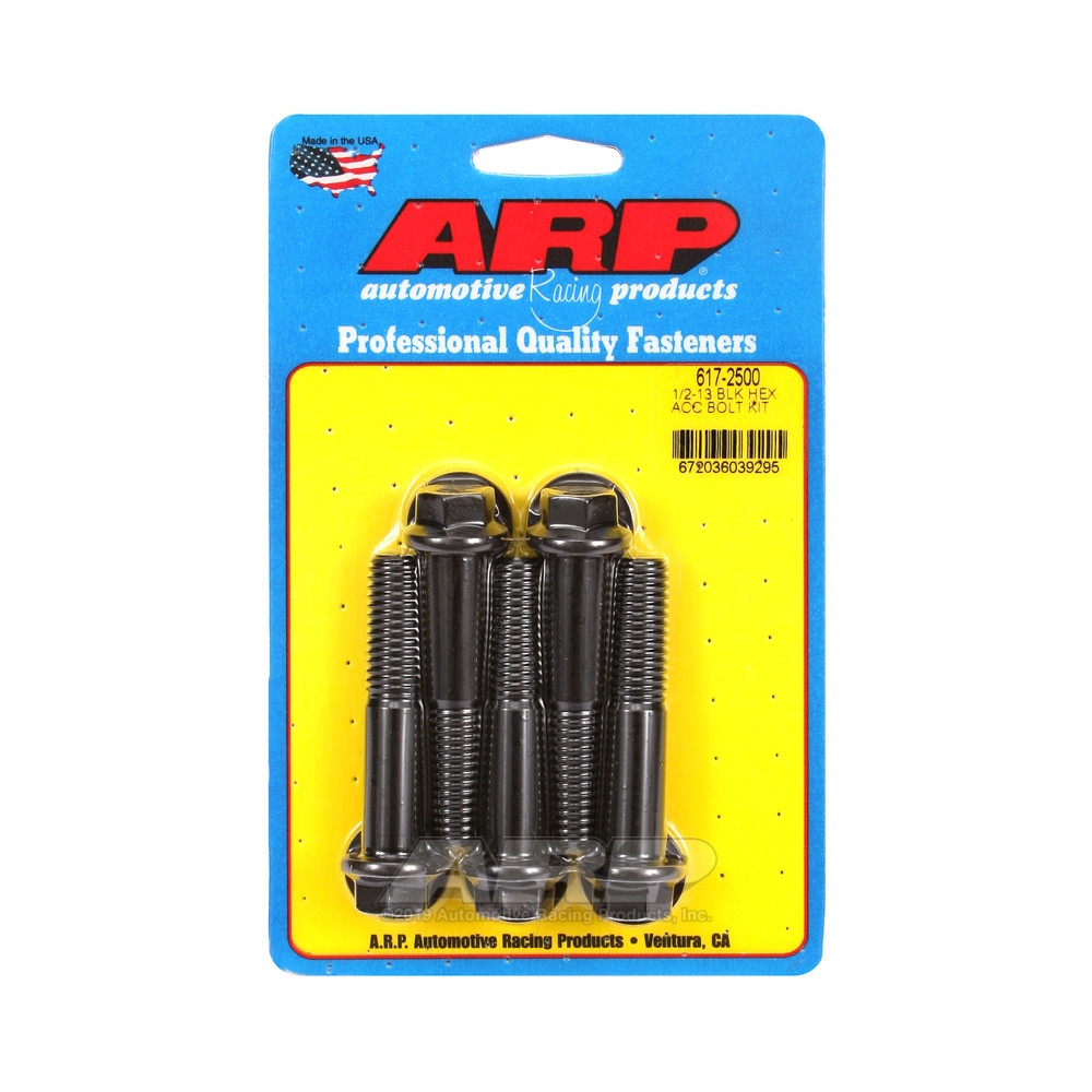 Boulonnerie universelle ARP 1/2-13 - Black Oxyde Hex x5 - ARP-617-2500 - 617-2500 - 3666618191683