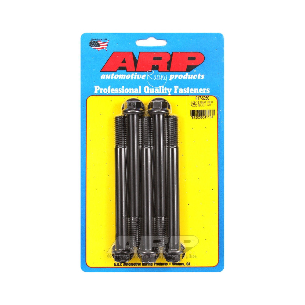 Bullone universale ARP 1/2-13 - Esagono ossidato nero x5 - ARP-617-5250 - 617-5250 - 3666618191799