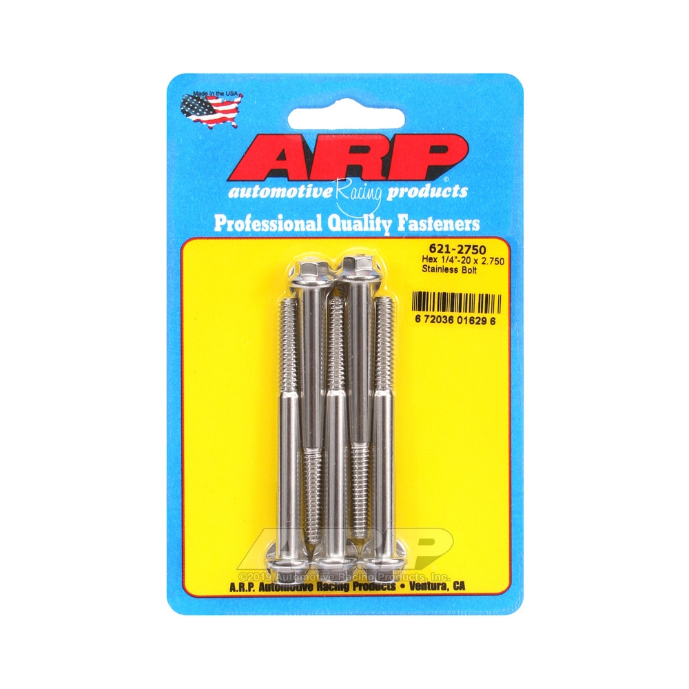Bullone universale ARP 1/4-20 - Esagono inox x5 - ARP-621-2750 - 621-2750 - 3666618191928