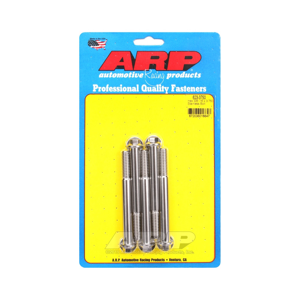 Boulonnerie universelle ARP petite tête 3/8-16 - Inox Hex x5 - ARP-623-3750 - 623-3750 - 3666618192338