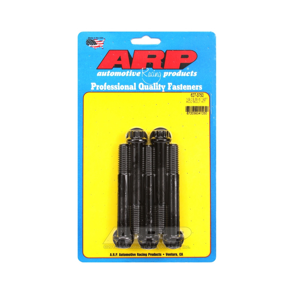 Universele Bevestigingsmiddelen ARP 1/2-13 - Zwart Oxide 12 St x5 - ARP-627-3750 - 627-3750 - 3666618192949