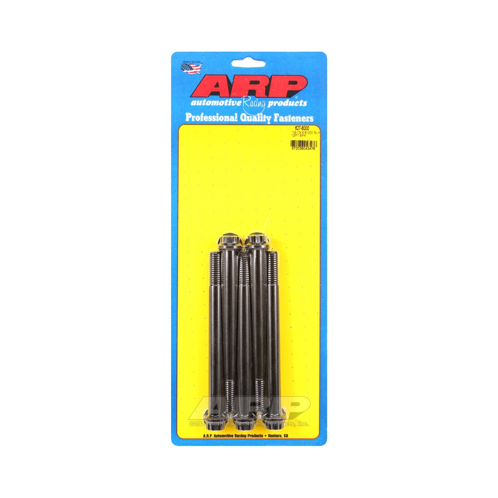 Universal Bolt ARP 1/2-13 - Black Oxyde 12 Pts x5 - ARP-627-6000 - 627-6000 - 3666618193038