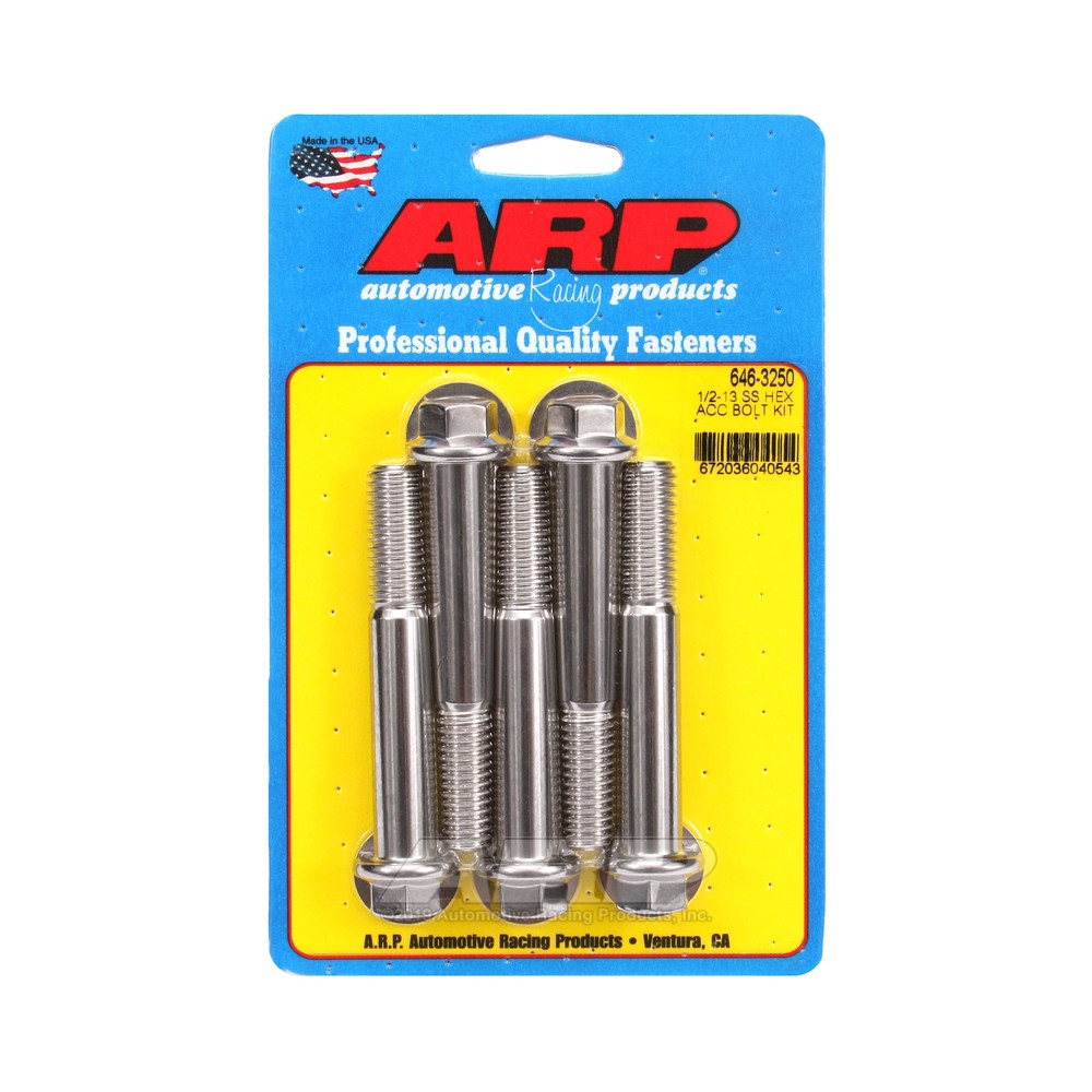 Bullone universale ARP 1/2-13 - Esagono inox x5 - ARP-646-3250 - 646-3250 - 3666618194134