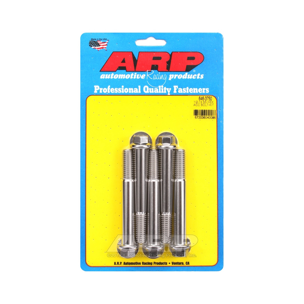 Bullone universale ARP 1/2-13 - Esagono inox x5 - ARP-646-3750 - 646-3750 - 3666618194158