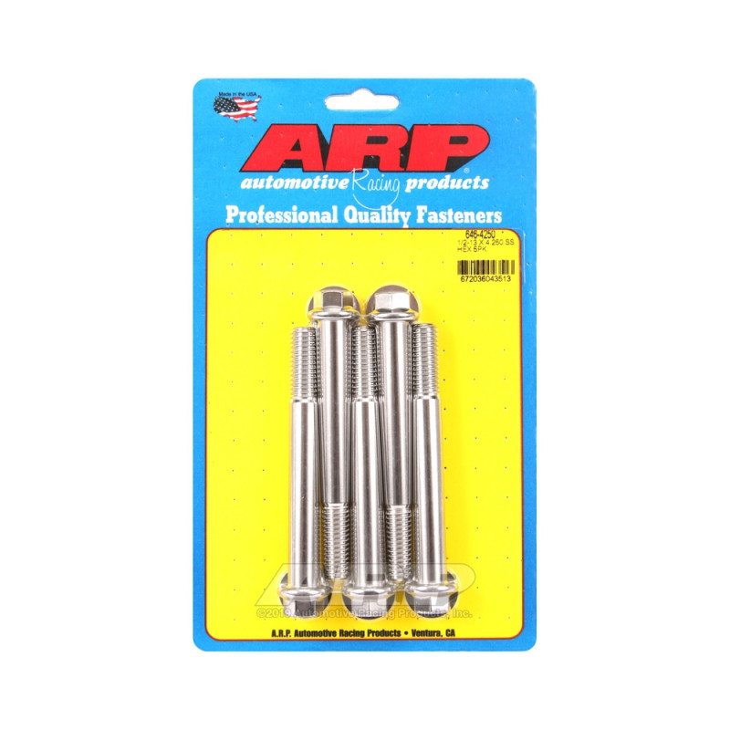 Universal Bolt ARP 1/2-13 - Stainless Hex x5 - ARP-646-4250 - 646-4250 - 3666618194172