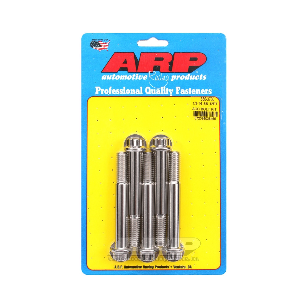 Bullone universale ARP 1/2-13 - Acciaio inox 12 pts x5 - ARP-656-3750 - 656-3750 - 3666618195360